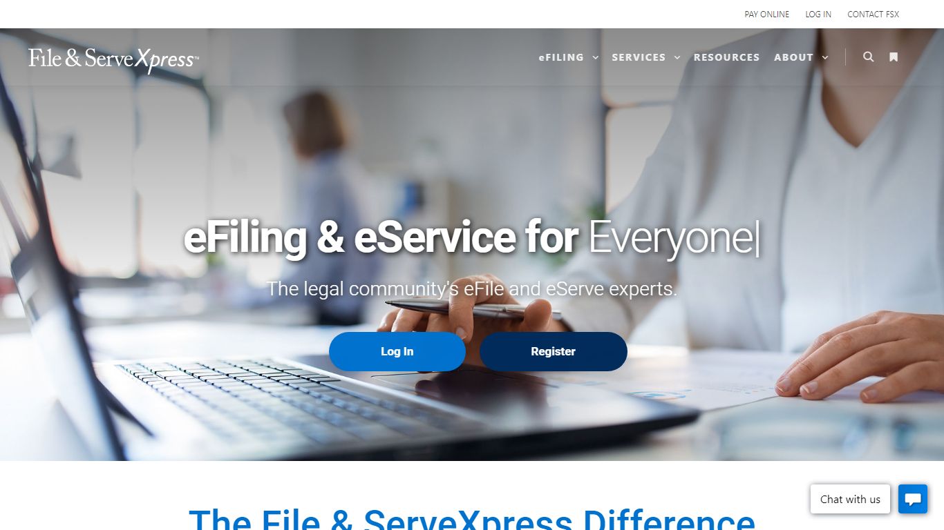 USER GUIDE Registering to use CaseFileXpress - File & ServeXpress